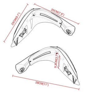 Paramani Universale per <span class=keywords><strong>Moto</strong></span> con Luci LED - Product Image 5
