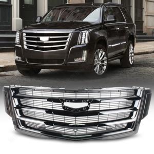 Parrilla Delantera para Cadillac Escalade 2015-2020, Totalmente Negra, Pieza de Repuesto de ABS - Product Image 1