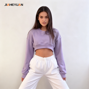 Nouveau pull pour femme 2026, sweat-shirt personnalisé à col rond, manches longues et taille haute, idéal printemps-automne - Product Image 4
