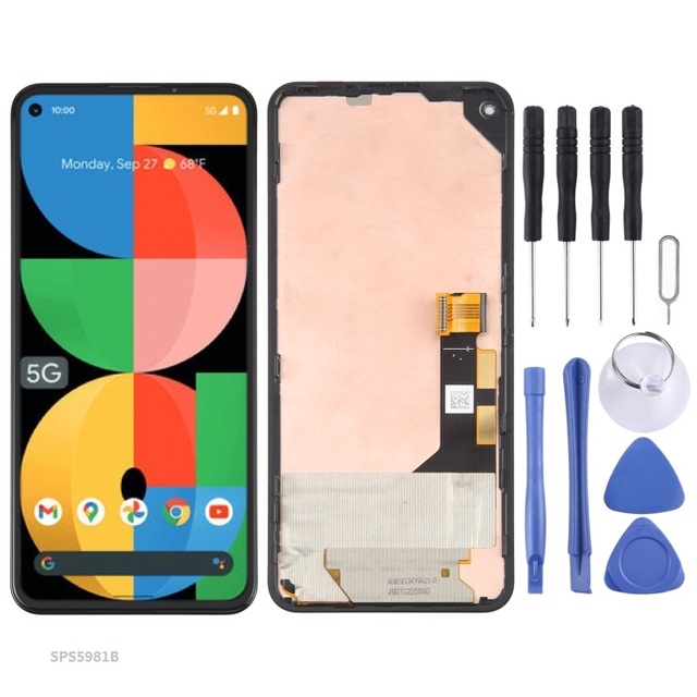 Top Sale OLED LCD Screen Display for Google Pixel 5 5G Digitizer Full Assembly With Frame