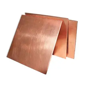 copper cathode red brass copper 0.5mm 1mm 2mm 3mm thickness 4x8 C1100 C1220 C2400 C2600 copper plate sheets