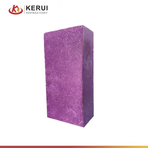 Kerui Chất Lượng Cao Gạch Chịu Lửa Chrome Corundum Chống Cháy Gạch Cho Rác Incinerator