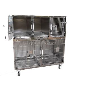 Equipo Veterinario OSCAT EC-3, Jaula para Perros de 5 Puertas, Material de Acero Inoxidable 304, Antiácido y Antioxidante - Product Image 2