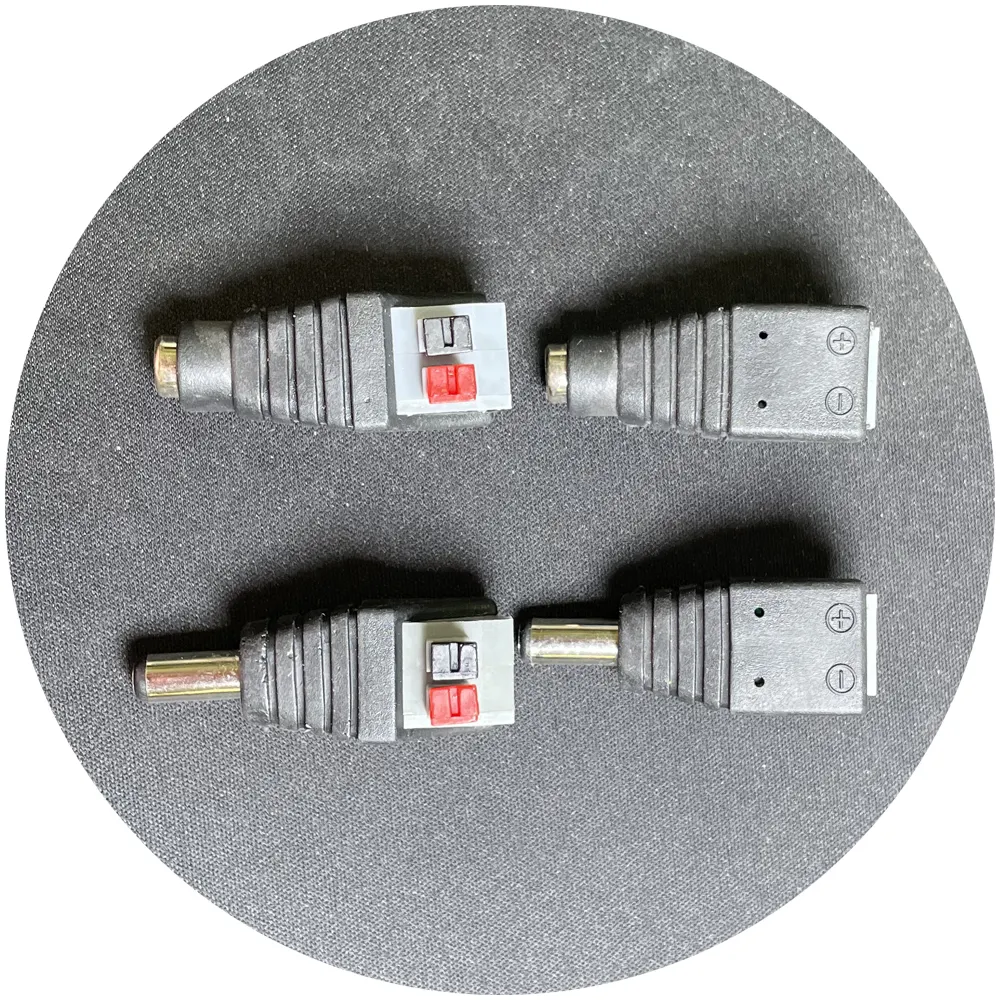 2.1*5.5mm DC connecteur femelle DC Power Jack adaptateur connecteur pour bande led