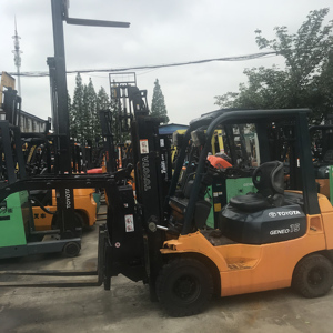 Montacargas Diésel de 1.5 Toneladas y 3 Toneladas para Uso en Almacenes, Montacargas Diésel Profesional y Potente, Mini Montacargas Toyota ISO CE de 2.5 Toneladas - Product Image 3