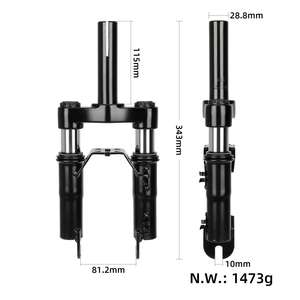 Kit de Suspensión Delantera para F20 F25 F30 F40 Serie D18E, Amortiguador Delantero de Hombro Plano, Conjunto de Repuesto Completo - Product Image 2