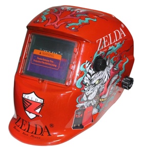 ZELDA nouvelle mode usine Offre Spéciale 93*43mm Auto assombrissement <span class=keywords><strong>casque</strong></span> de soudage Cascos <span class=keywords><strong>casque</strong></span> de soudage - Product Image 1