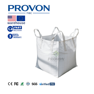 Sac de stockage de déchets de construction 1000kg-1500kg, sac en vrac tissé en PP robuste pour <span class=keywords><strong>ciment</strong></span> et <span class=keywords><strong>gravier</strong></span>, <span class=keywords><strong>Big</strong></span> <span class=keywords><strong>Bag</strong></span> Fibc à 4 boucles de levage - Product Image 1