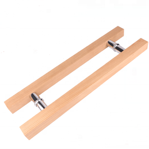 Poignée en bois de sauna, bon prix, fourniture d'usine, porte et poignée pour sauna, salle de vapeur