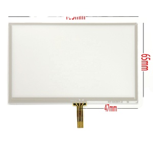 <span class=keywords><strong>4.3</strong></span> <span class=keywords><strong>inch</strong></span> chung 4 dây điện trở st04301 105*65mm st04308 102*62mm 105mm * 65mm 102mm * 62mm kính cảm ứng <span class=keywords><strong>Digitizer</strong></span> màn hình - Product Image 1