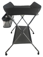 Table à langer pliable et portable pour bébé, robuste et légère, avec station de soins pour nouveau-né et organisateur de couches