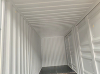 Vente directe depuis notre usine au port de Qingdao, Chine : Conteneurs 20GP avec deux portes latérales pour un chargement de marchandises pratique.
