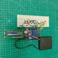 Kit électronique pour débutants avec plateau de prototypage sans soudure, écran LCD I2C 1602 et buzzer audio pour minuteurs numériques