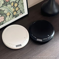 Lecteur de CD portable ultra-fin, stéréo personnel avec Bluetooth, anti-saut de disque, haut-parleur intégré, écran LCD, pour les voyages, l'apprentissage et le sport