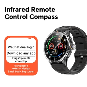 Reloj Inteligente Android H81 con Tarjeta SIM 4G, GPS, WiFi, 3+32GB, Pantalla AMOLED de 1.8 Pulgadas, Cámara Giratoria, NFC, Deportivo para Hombre - Product Image 6