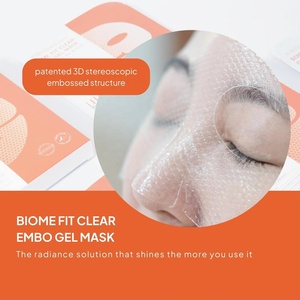 Marca Coreana Profesional <span class=keywords><strong>de</strong></span> Cosméticos Derma LHALALA Biome Fit Clear Embo <span class=keywords><strong>Gel</strong></span> Mask para Hidratar, Calmar y Reparar la Piel - Product Image 5