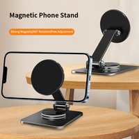 Vente chaude support pour téléphone de bureau berceau dock télescopique magnétique pliant support de téléphone portable réglable pour magsafe iPhone