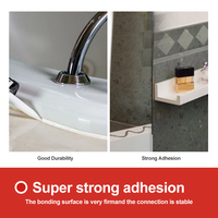 Sellador de Silicona RTV de Alta Temperatura 3+3, Color Negro, Adhesivo de Baja Volatilidad para Uso en Construcción