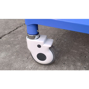 EM-ET129 פלדה פלדה טרולי טיפול נייד עגלת עגלות - Product Image 4