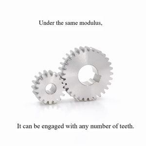ชุดเฟืองและแร็ค, โมดูล 1 ฟูลเรนจ์ 8 ถึง 200 ฟัน, ความหนา 10 มม. - Product Image 2