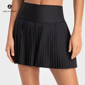 Vente en gros <span class=keywords><strong>de</strong></span> tissu <span class=keywords><strong>de</strong></span> refroidissement Luxtre <span class=keywords><strong>de</strong></span> haute qualité pour femmes Mini vert Sports <span class=keywords><strong>de</strong></span> plein air entraînement Yoga course à pied plissé Tennis <span class=keywords><strong>Golf</strong></span> <span class=keywords><strong>jupe</strong></span> - Product Image 1