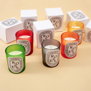 Personnalisation de marque privée pour la Saint-Valentin, bougies parfumées en cire de soja de haute qualité, cristal de luxe, ambiance romantique, souvenir - Product Image 4