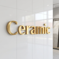 Enseigne LED 3D extérieure personnalisée en gros pour entreprise, lettres lumineuses, logo commercial