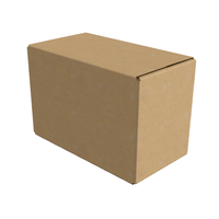 Meilleure boîte en carton recyclable écologique pour le transport et l'emballage, boîte en carton brun pour le stockage en entrepôt et l'expédition