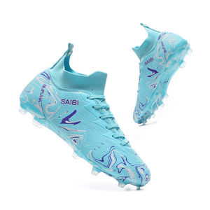 Chaussures de football respirantes à tige haute pour l'école, intérieur et extérieur, pour hommes et jeunes, pour l'entraînement sportif - Product Image 3