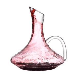 Decantador de Vidrio Retro de Lujo con Asa para Fiestas de Vino, Dispensador de Vino Tinto de Cristal Transparente, Diseño Resistente al Calor - Product Image 3
