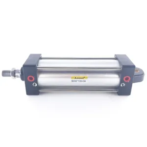 SC63 135 CA aluminium double acting bus door air pneumatic lift cylinder