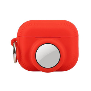 Housse de protection anti-perte 2 en 1 pratique pour <span class=keywords><strong>AirPods</strong></span> Pro2, étui <span class=keywords><strong>AirTag</strong></span>, coque en silicone antichoc, protection arrière - Product Image 6