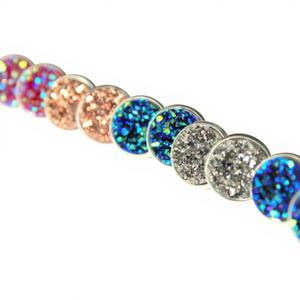 Pendientes de Rubí Estilo Boho Chic, Plata de Ley 925, Chapados en Oro, para Bodas, Fiestas de Compromiso y Regalos - Product Image 1