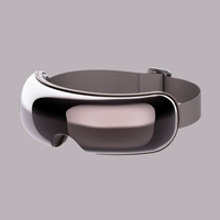3D-Visualisierung vibrierend warm beheizter Luftdruck kabellose smarte Augenmassage mit Wärme 3 Modi 8-Zonen faltbare Augenmassage