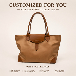 Sac fourre-tout minimaliste en cuir PU pour femme, grande capacité, sac à main de bureau, sacs à bandoulière de haute qualité, adaptés à un usage quotidien - Product Image 1