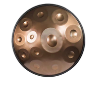 Factory Supply Handpan Drums Sets 12 Notes Steel Hand Drum with Soft Hand Pan Bag/Stand Percussion Instruments Drum