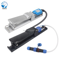 Interruptor Eléctrico de Seguridad para Hombres Muertos, de 2/3 Cables, Aleación de Aluminio, Grado Industrial, con Control Electrónico, 24V/220V/380V
