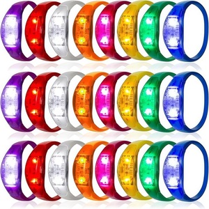 Pulsera Luminosa Personalizada de Fábrica al por Mayor, Pulsera LED Activada por Voz, Brazalete Luminoso con Sonido - Product Image 2