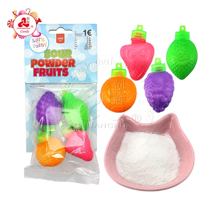 Sour powder fruits