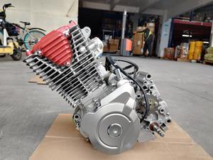 Moteur de moto OEM 300CC monocylindre 4 temps refroidi par huile, démarrage électrique, moteur vertical YTX300 pour assemblage de moto E - Product Image 2