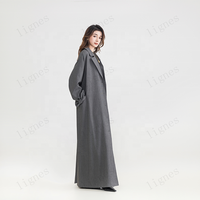 Nouvelle collection de vêtements islamiques en gros pour l'automne et l'hiver - Abaya élégante et digne pour femmes musulmanes - Abaya ouverte et élégante