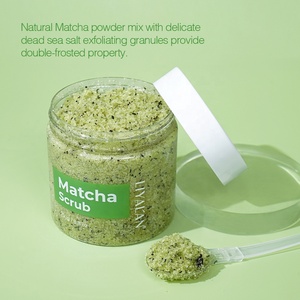 <span class=keywords><strong>Gommage</strong></span> corporel au sel de la mer Morte de qualité supérieure, parfum matcha, acide hyaluronique pour une peau exfoliée, lisse et éclatante, tous types de peau - Product Image 2