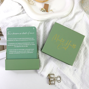 Chất lượng cao hàng ngày đầy cảm hứng tích cực ghi nhớ mốc quan tâm thẻ khẳng định sức khỏe Tâm Thần - Product Image 5