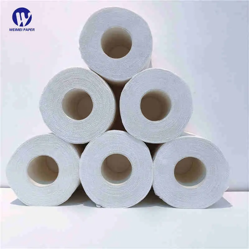 Paper Rolls Flushable Ultra Soft Paper Roll Virgin Wood Pulp Toilet Paper High Quality Bath Tissue Embossed OEM