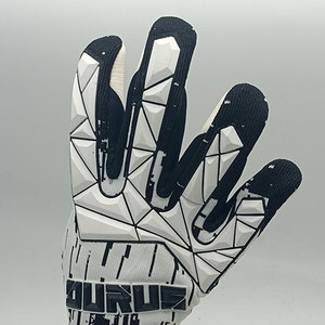 Gants de gardien de but de haute qualité en cuir, avec sangle de poignet réglable, imperméables, pour l'entraînement au football, les meilleurs gants de gardien de but - Product Image 6