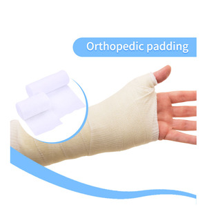 Manchon orthopédique en polyuréthane médical 100 % absorbant, fabriqué en usine OEM, pour bandage de plâtre synthétique - Product Image 4