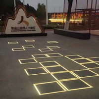 Carrelage photovoltaïque intelligent avec éclairage LED pour projets paysagers connectés au réseau