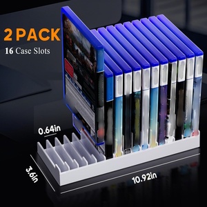 Pour PS5 contrôleur CD disques porte-<span class=keywords><strong>carte</strong></span> pour Switch2 boîte de rangement de <span class=keywords><strong>carte</strong></span> de jeu pour PS5 pour <span class=keywords><strong>PS4</strong></span> Pro <span class=keywords><strong>manette</strong></span> de jeu support de boîte de <span class=keywords><strong>carte</strong></span> de jeu support - Product Image 5