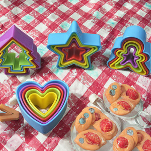 Đầy màu sắc fondant Báo Chí khuôn mẫu thiết lập nhựa <span class=keywords><strong>Cookie</strong></span> cắt hình dạng khác nhau-Sao trái tim vuông Nhà cung cấp của bộ sưu tập <span class=keywords><strong>Cookie</strong></span> công cụ - Product Image 2