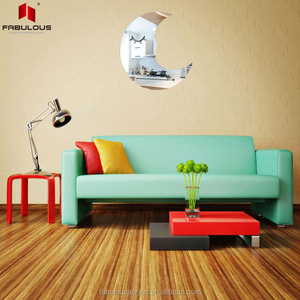 <span class=keywords><strong>Specchio</strong></span> appeso Cervo A Forma di Parete <span class=keywords><strong>Specchio</strong></span> Decorativo Moderno Design Nursery Decorazione Della Parete di Arte - Product Image 5